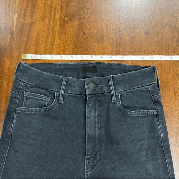 Mother High Waisted Looker Blackbird Star Pocket Jeans Size 26 - Picture 9 of 10